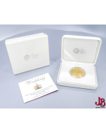 William & Kate Middleton 2011 Royal wedding coin - £5 - Gold plated Silver Proof