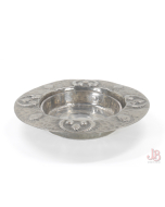 Liberty English Pewter Arts Crafts Butter dish with glass liner 0189 art nouveau