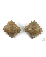 Vintage used - WWII Officers Rank Pips - Bath Stars - Tria Juncta in Uno - x 2 
