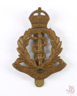 vintage WWII British Army Royal Army Medical Corps - RAMC - Cap badge Slider 