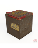 Vintage Large Display Counter Shop Frears Tea Time Assorted Biscuit tin - 1950's