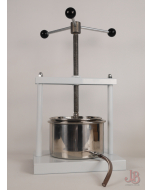 Vidaxl Fruit / Wine / Cider - press - stainless steel - 4 litres - Vidaxl 141287