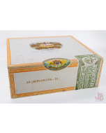 Large Old Wooden Cigar Box - De H Upmann - 25 Monarchs - Habana - Cuba