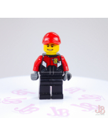 Lego minifigure rac057 Racing Bike Driver 1