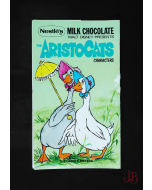 1970 Vintage Nestle's - Aristocats - Milk Chocolate Wrapper - Gabble Sisters