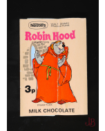 1970 Vintage Nestle's - Robin Hood - Milk Chocolate Wrapper - Friar Tuck