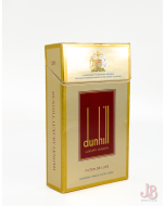 A vintage Dunhill Luxury Length 20 empty cigarette box / packet - card paper