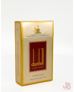 A vintage Dunhill Luxury Length 20 empty cigarette box / packet  - card paper 

