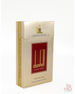 A vintage Dunhill Luxury Length 20 empty cigarette box / packet  - card paper 

