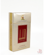 A vintage Dunhill Luxury Length 20 empty cigarette box / packet  - card paper 

