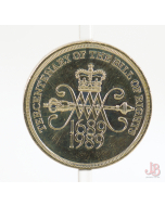 UK 2 Pound Coin - 1994 - Bill or Rights tricentenary - KM#960 Sp#K2 N#21883