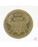 UK 2 Pound Coin - 1986 Commonwealth Games Thistle - KM#947 Sp#K1 N#4410