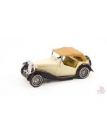 Matchbox Models of Yesteryear - Y8 1945 MG T.C. - brown / cream - 1977