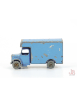 MATCHBOX LESNEY - BEDFORD REMOVALS VAN17a - 1955 - blue silver metal wheels