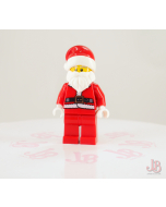Lego minifigure col122 Santa, Series 8 (Minifigure Only without Stand and Accessories)