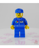 Lego minifigure oct016 Octan - Blue Oil, Blue Legs, Blue Cap
