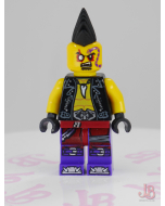 Lego minifigure njo0134 Eyezor, Dark Purple Legs Ninjago Tournament of Elements