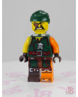 Lego minifigure njo0215 / njo215 - Sqiffy - Neck Bracket - Ninjago - Skybound