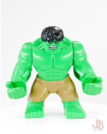 Lego minifigure sh0013 Hulk - Giant, Dark Tan Pants