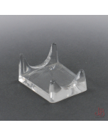Halcyon Days large plastic / acrylic display stand holder - 3cm x 2.5 cm