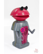 Vintage clockwork Mr Smash Martian Robot - Marx Toys Hong Kong - Mashed potatoes