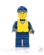 Lego minifigure cty0488 Police - City Officer, Life Jacket
