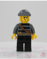 Lego minifigure cty0364 Police - City Burglar, Knit Cap, Town City Police
