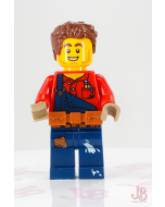 Lego minifigure cty1074 Harl Hubbs - Utility Belt - Town / City / Traffic