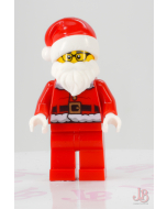 Lego minifigure cty1209 Police Chief - Wheeler, Santa Disguise - Town / City