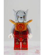 Lego minifigure loc089 Worriz - Fire Chi, Armor