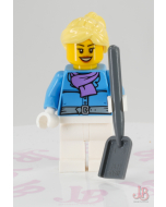 Lego minifigure hol126 Female, Holiday & Event / Christmas