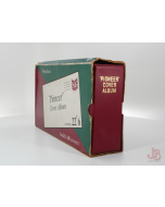 Vintage Red Stanley Gibbons Pioneer Cover album no 359 - 50 pockets - 100 covers